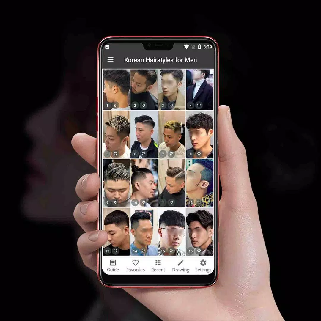 Korean Hairstyles for Men应用截图第4张