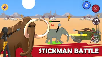 Age of Stickman Battle of Empires Captura de tela 4