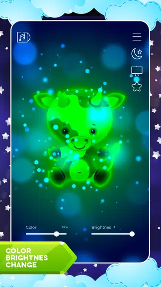 Baby night light - lullabies w Captura de tela 4