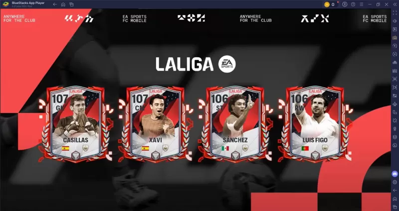 EA Sports FC手机：2025 Laliga活动突出显示奖励和传奇