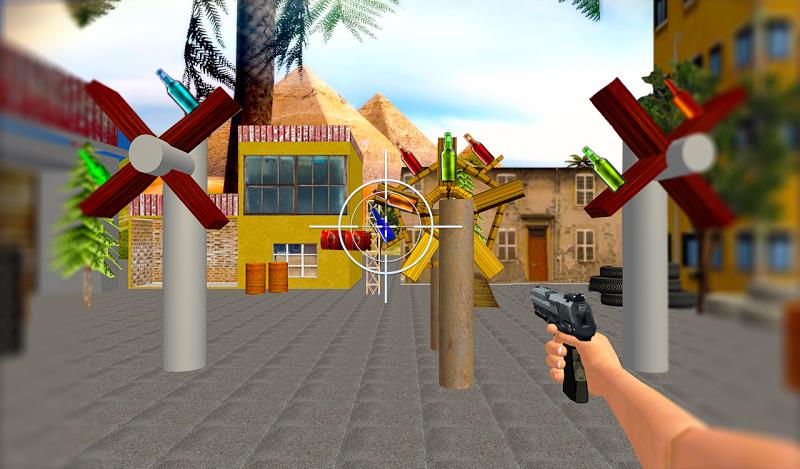 FPS Gun: Bottle Shooting Game应用截图第1张