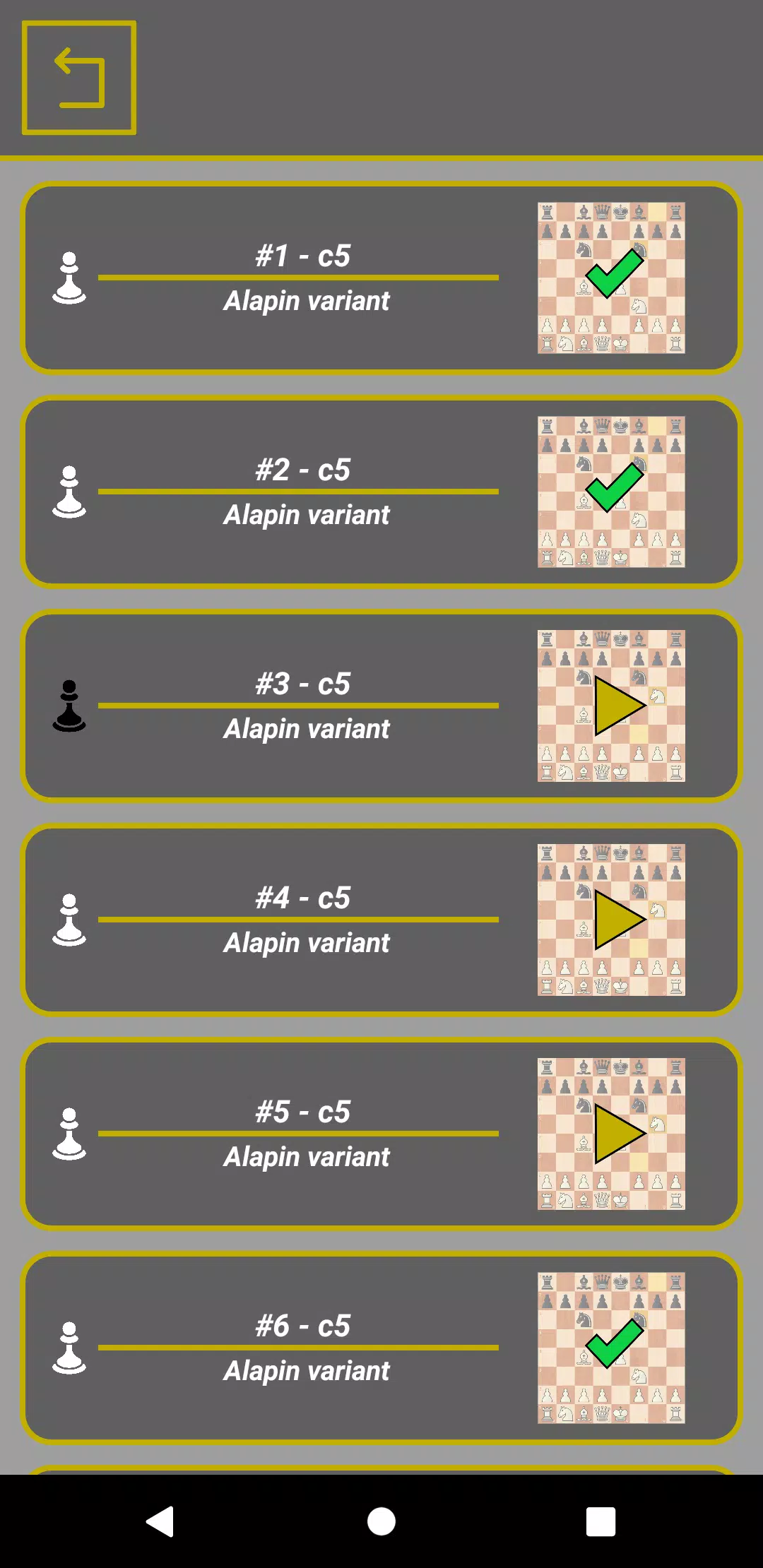 Schermata Chess traps.2 3