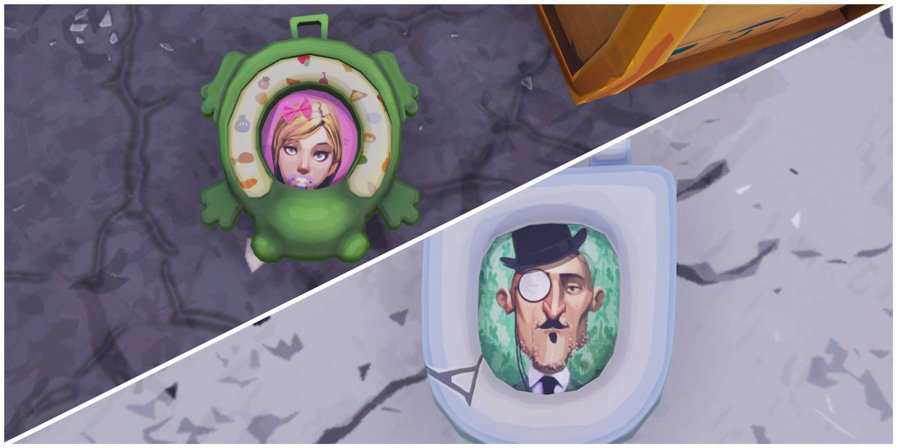 Fortnite: Uncover Missing Portraits at Flush Factory