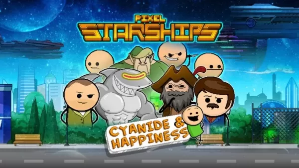 Pixel Starships Unveils Cyanide & Happiness Collaboration Featuring New Characters and Humor