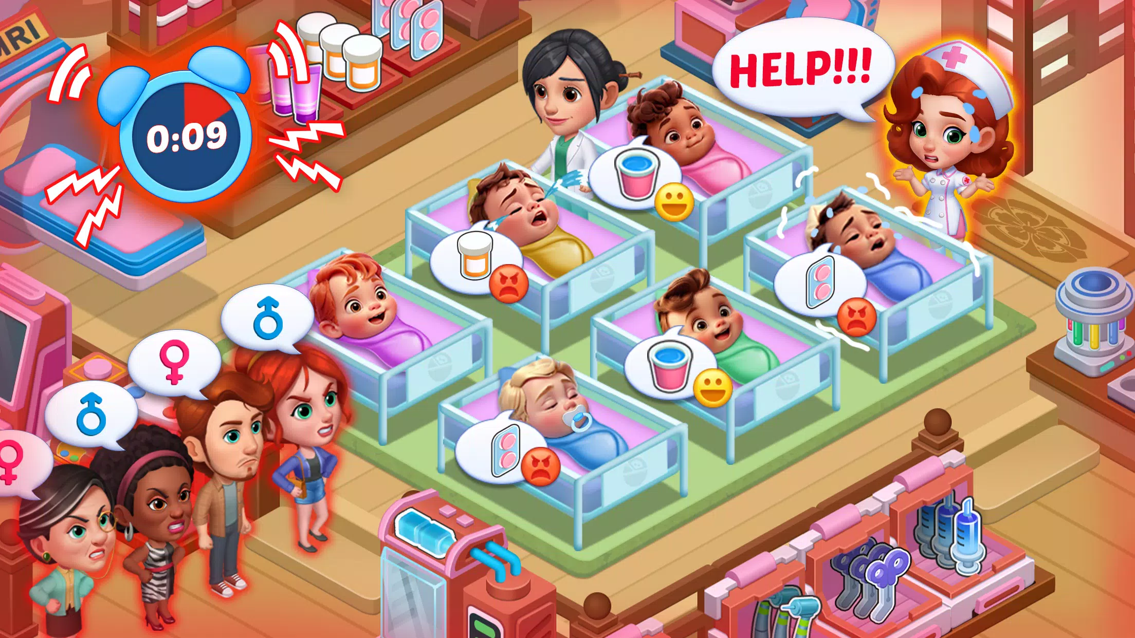 Hospital Frenzy Captura de pantalla 4
