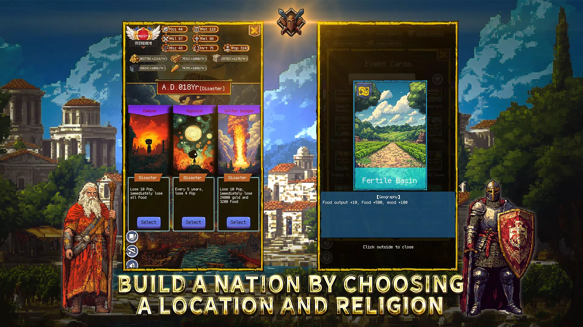 Schermata Empire War: From Ruins to Civ. 4