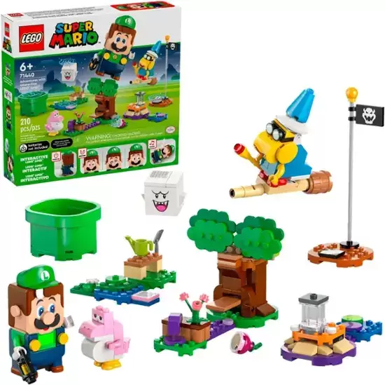 Lego Super Mario Adventures dengan Mainan Luigi Interaktif