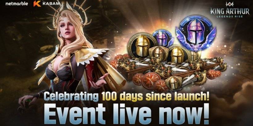 Kral Arthur: Üçlü Etkinlikler ile Legends Rise 100 Gün Markaları