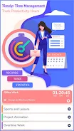 Timely: Time Management and Pr Capture d'écran 1