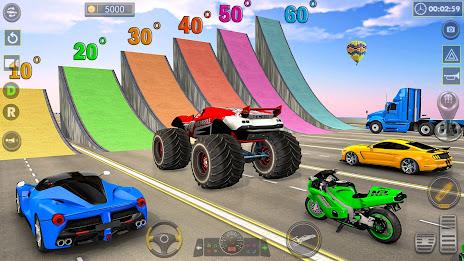 Superhero Game: Ramp Car Stunt Ảnh chụp màn hình 3