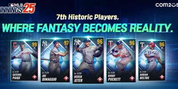 MLB 9 Innings 25 fügt im 2025-Update historische Stars hinzu