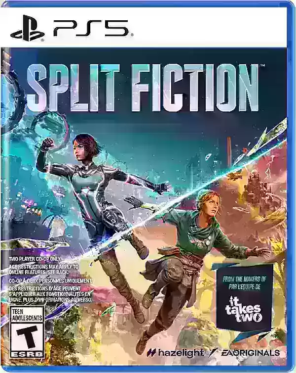 Split Fiction Video Game Cover Art
