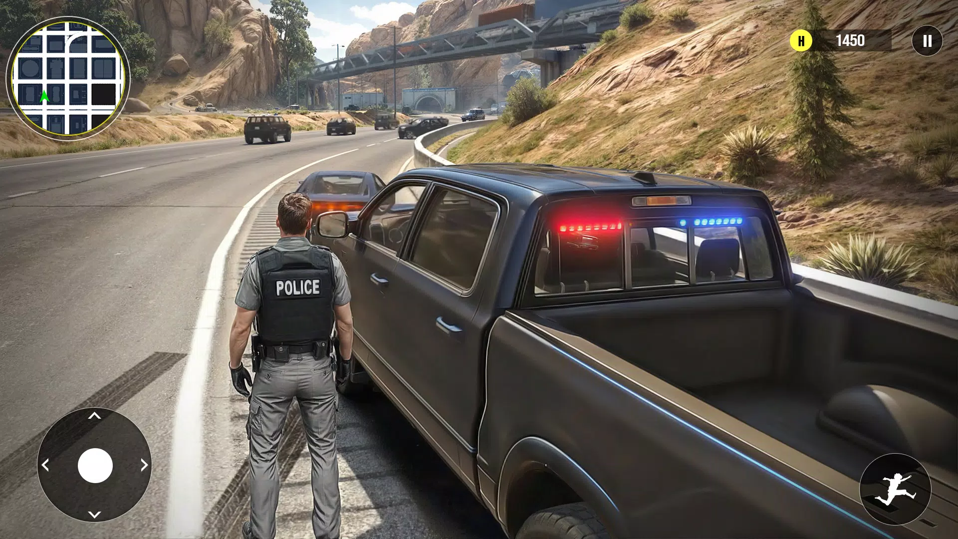 Police Van Crime Sim Games Captura de pantalla 4