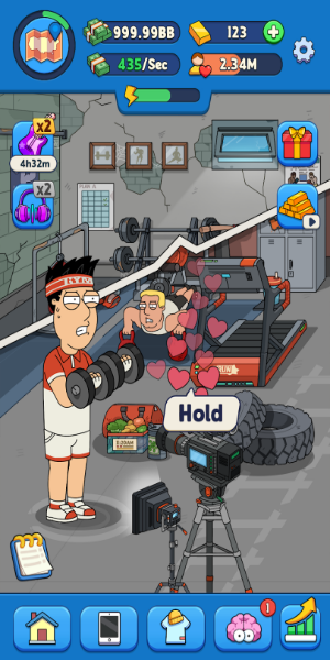 Idle Vlogger - Rich Me Screenshot 1