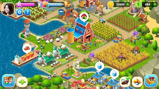 Farm City: Farming & Building Mod ဖန်သားပြင်ဓာတ်ပုံ 2