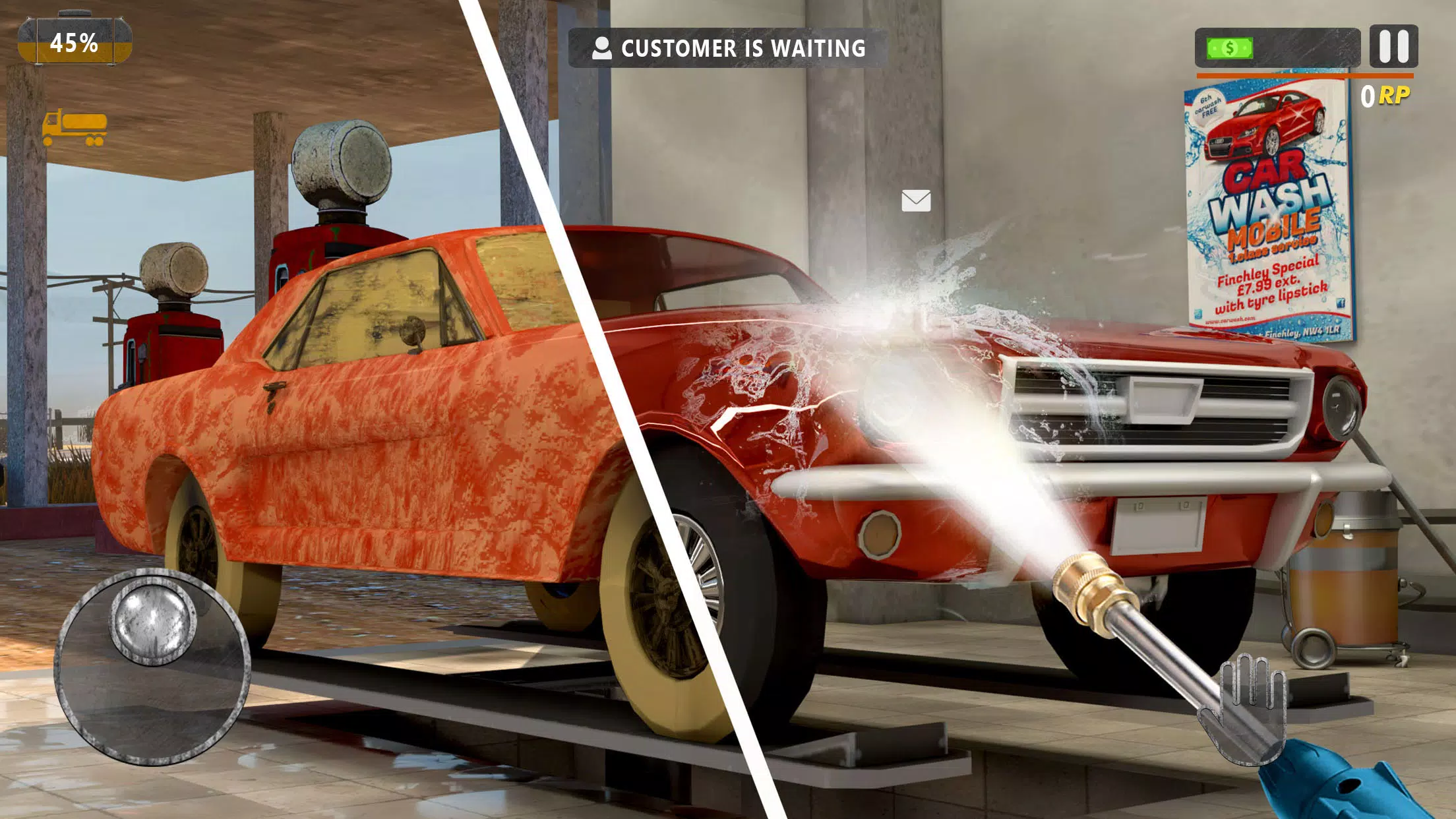 Gas Filling Junkyard Simulator Captura de pantalla 3