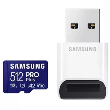 Samsung 512GB Pro Plus Micro SDXC Card Drops to $29.99 with USB Adapter