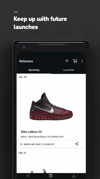 Foot Locker: Sneaker releases 应用截图第4张