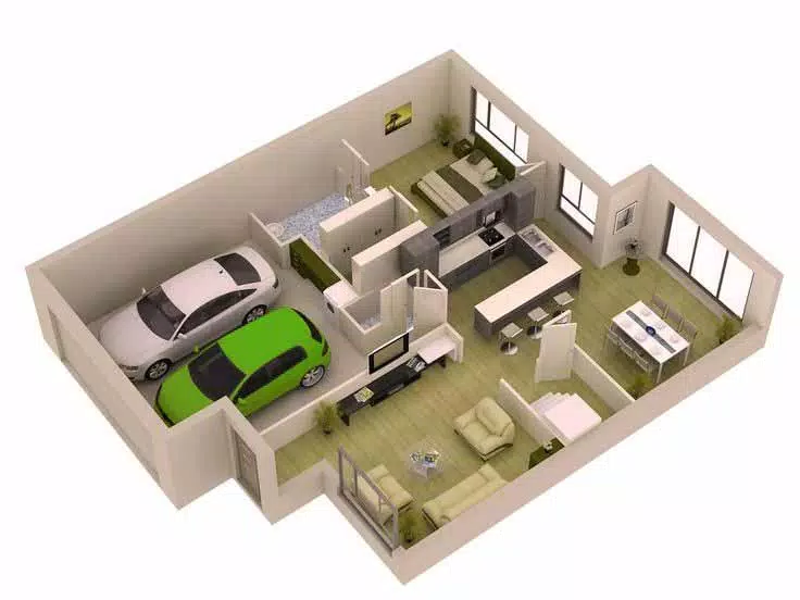 3D small house design 스크린샷 4
