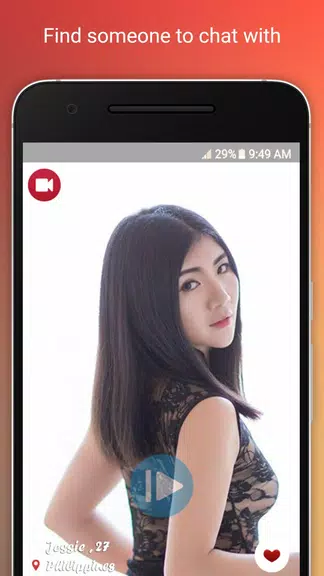 Schermata Girl Live Chat Dating-Filipino 3