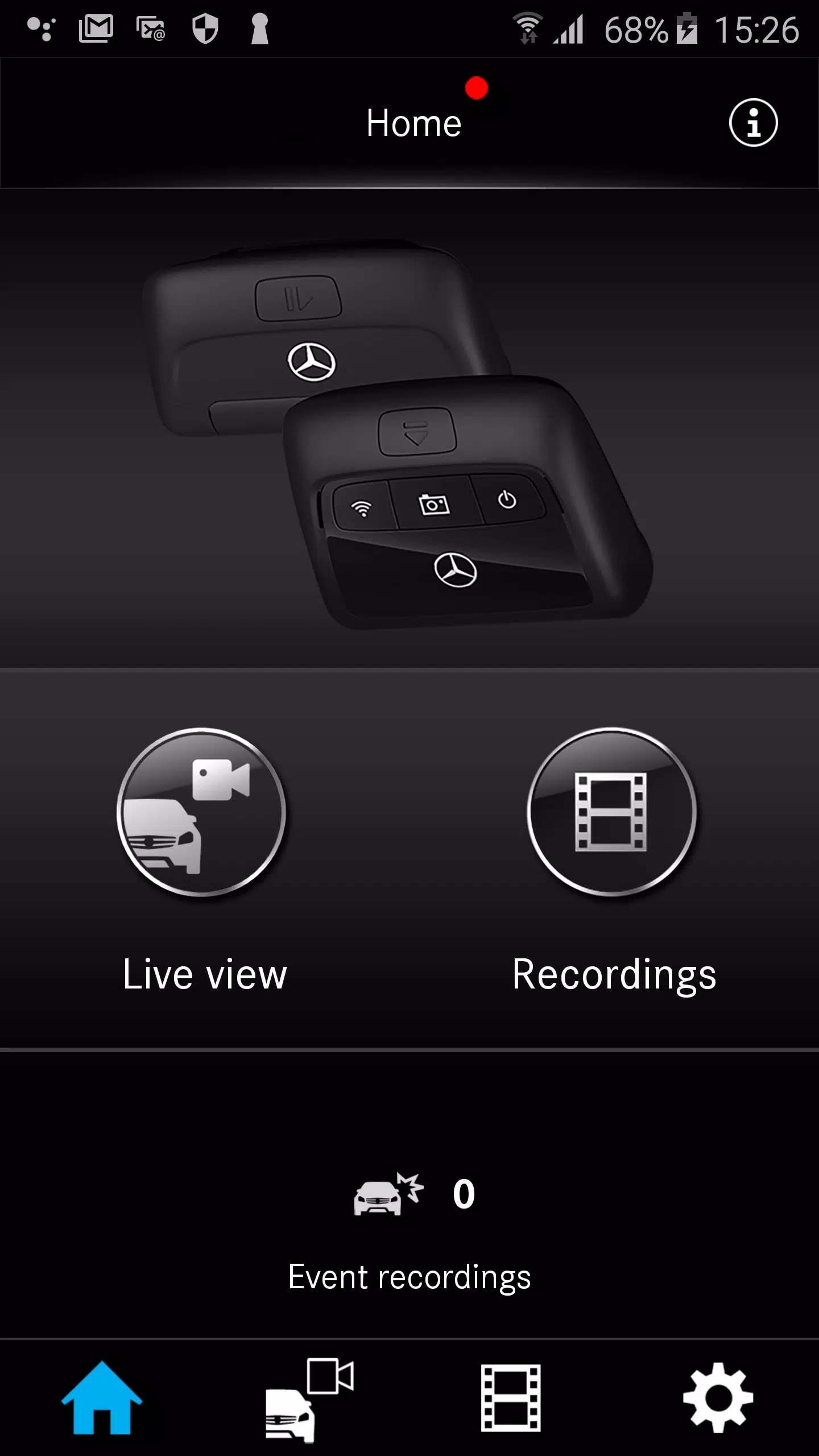 Mercedes-Benz Dashcam Capture d'écran 1