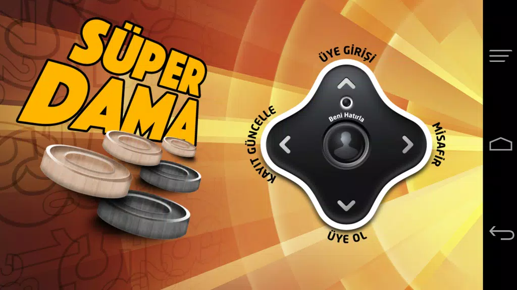 Türk Daması Online Captura de pantalla 1