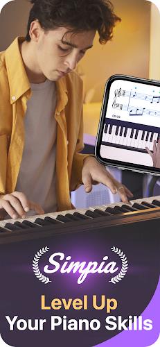 Simpia: Learn Piano Fast Captura de tela 1