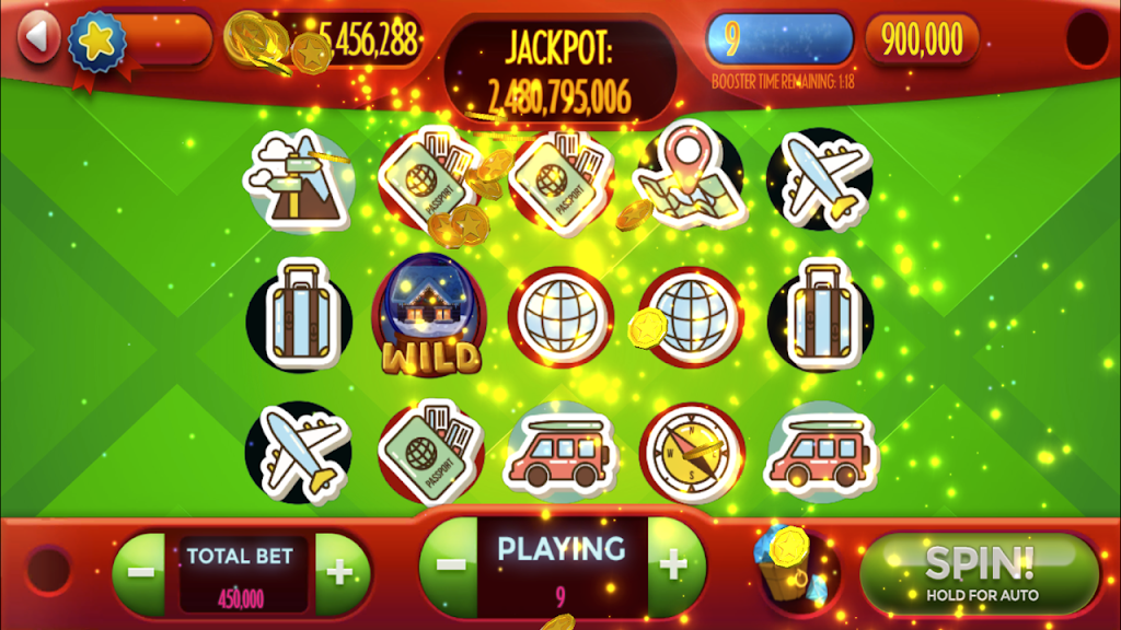 Book-Book Airline Flight Bonus Wheel Slot ภาพหน้าจอ 3