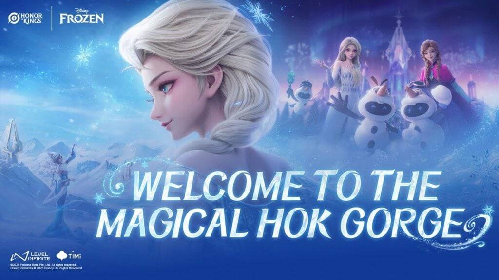 ความร่วมมืออันน่าหลงใหล: Disney's Frozen มาถึง Honor of Kings