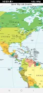 World Map With Countries ภาพหน้าจอ 3