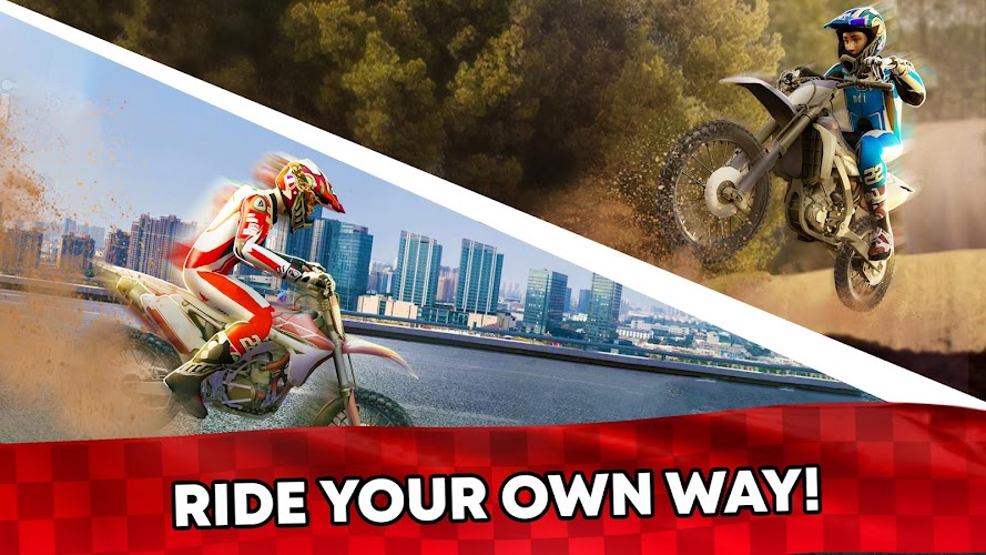 Wild Motor Bike Offroad Racing Ekran Görüntüsü 4