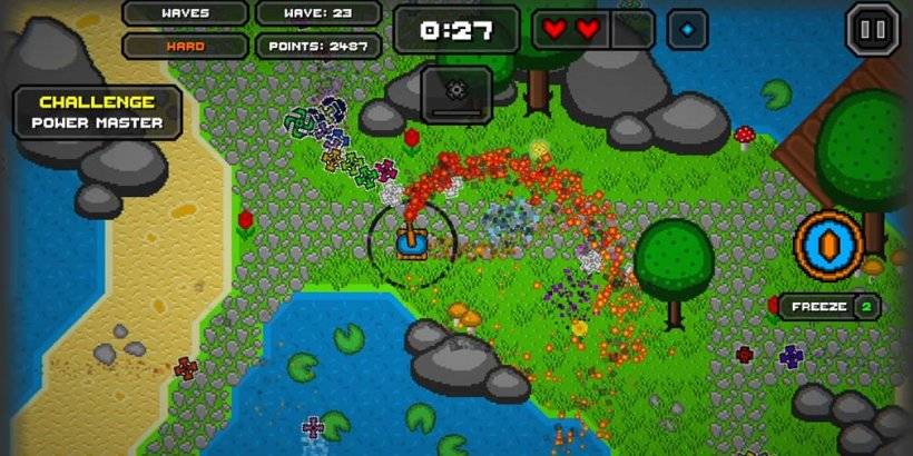 Antas ng Tank: Dumating ang Retro Roguelite Tank Warfare
