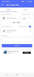 Schermata Rez Tunnel Lite VPN 2