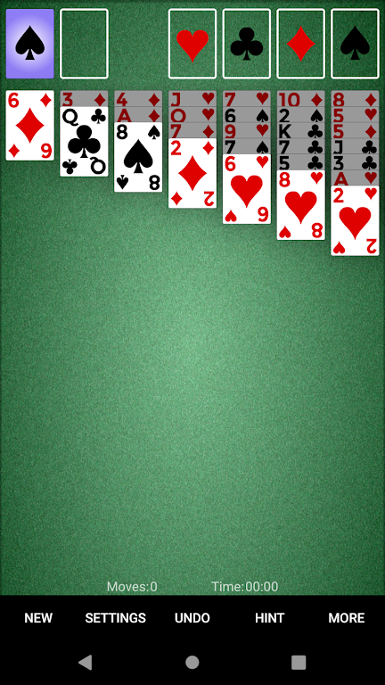 Schermata Thoughtful Solitaire 1