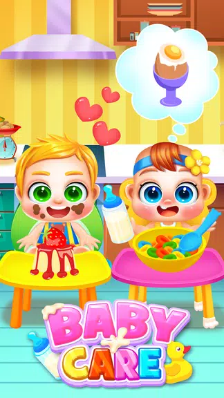 My Baby Care Newborn Games ဖန်သားပြင်ဓာတ်ပုံ 3