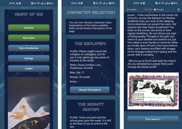 氷結か、それとも炎か？　氷の心の冒険選択