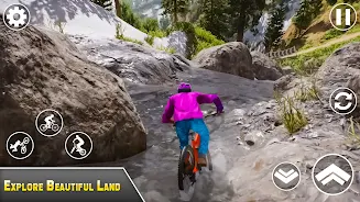 BMX Bicycle Games Offroad Bike स्क्रीनशॉट 1