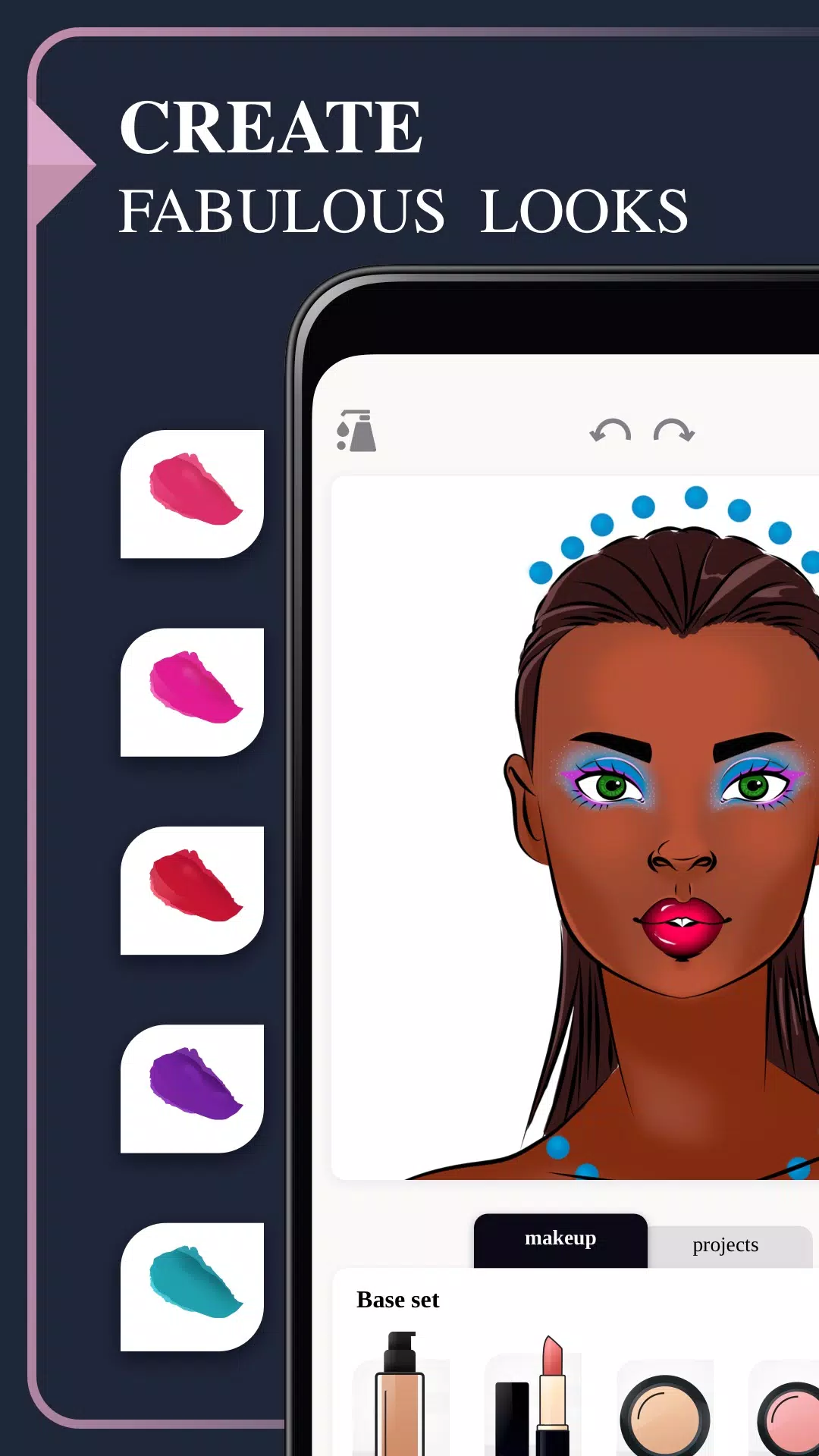 MakeUp Artist Captura de tela 1