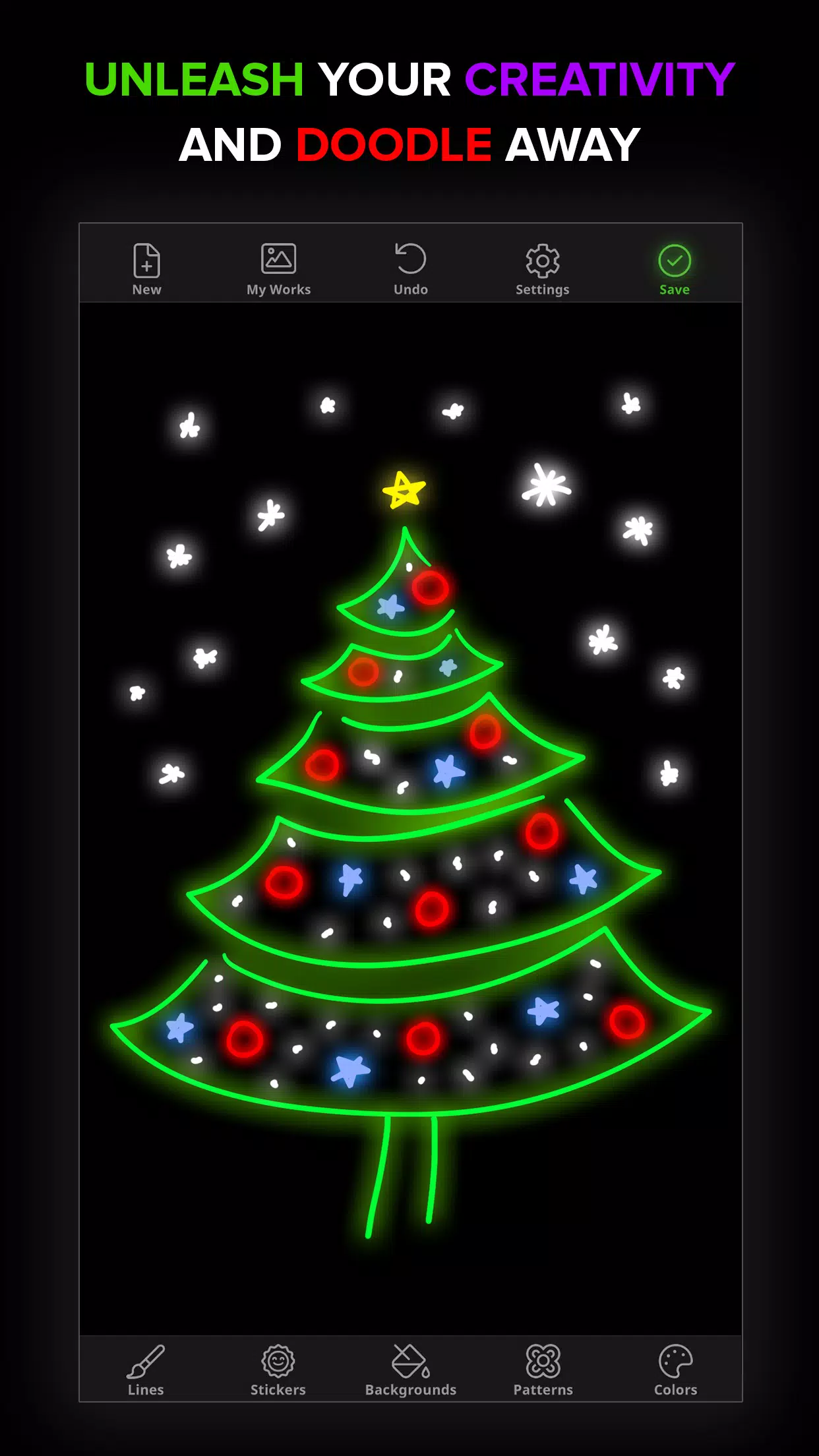 Doodle Art: Magic Drawing App Capture d'écran 1