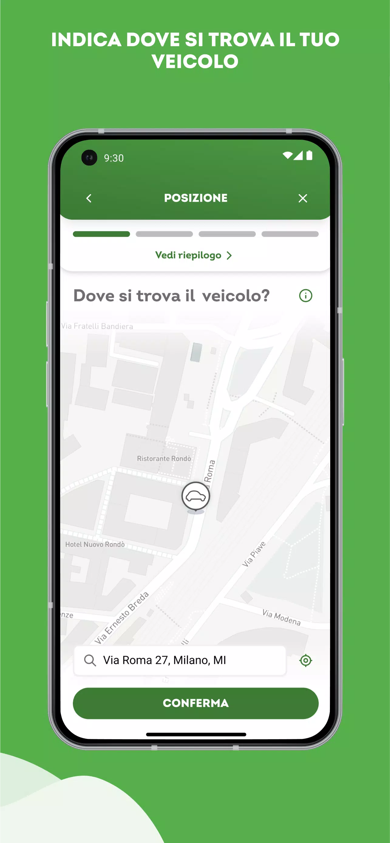 Linear Assistenza stradale Captura de pantalla 4