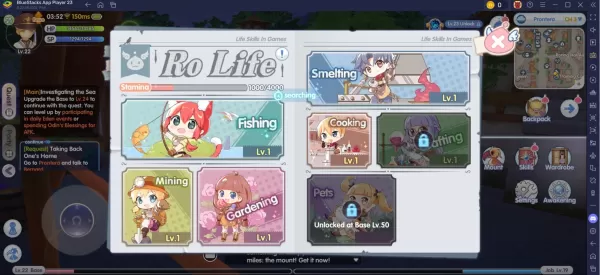 Ragnarok X: Kỹ năng cuộc sống Gen tiếp theo được tiết lộ - làm vườn, khai thác, câu cá, và nhiều hơn nữa