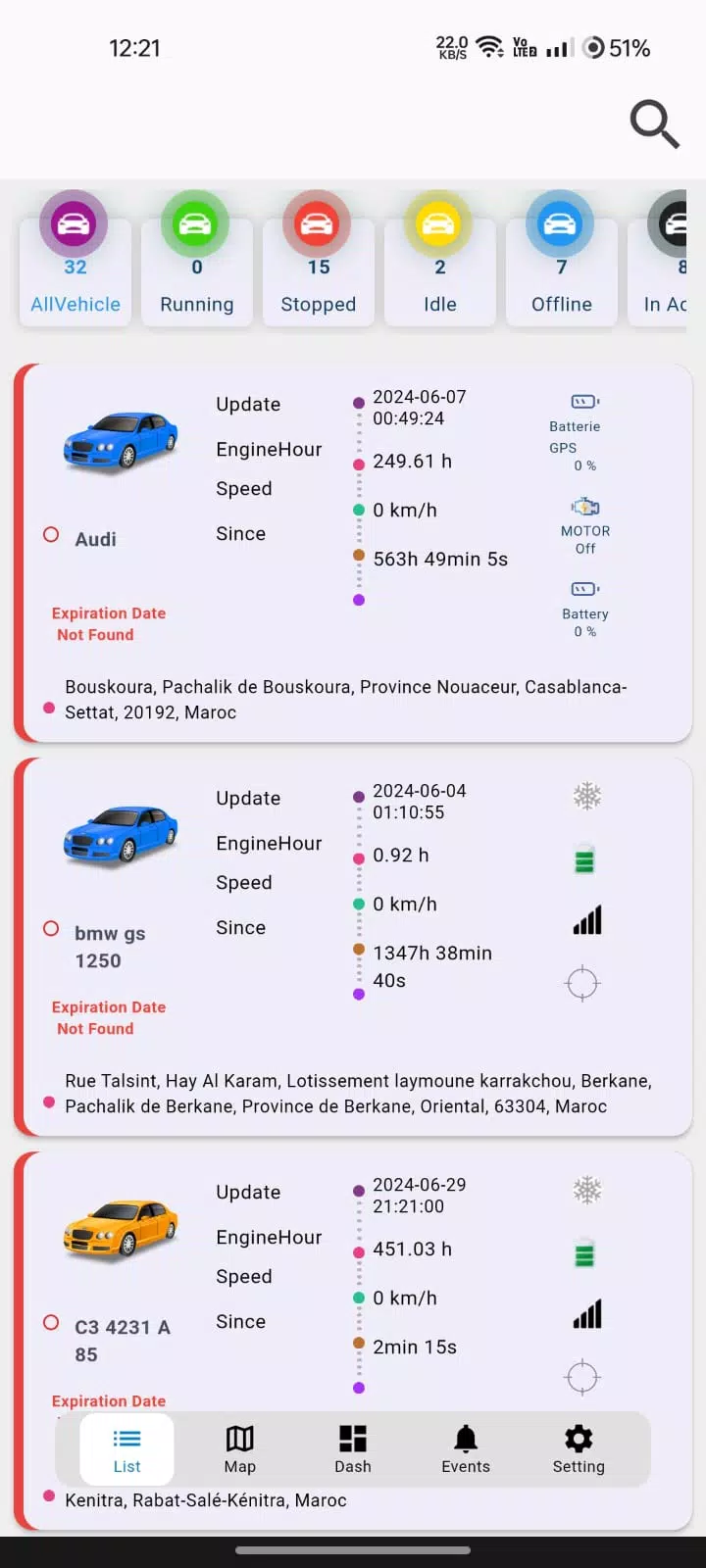 Zenata gps Capture d'écran 2