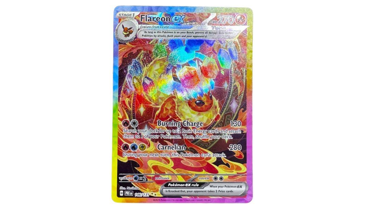 Flareon Ex Prismatic演变