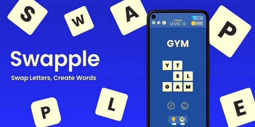 Swapple: Slide Tiles to Form Words in New Logic Puzzle Game