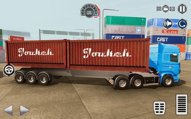 Heavy Truck Simulator Driving Tangkapan skrin 1