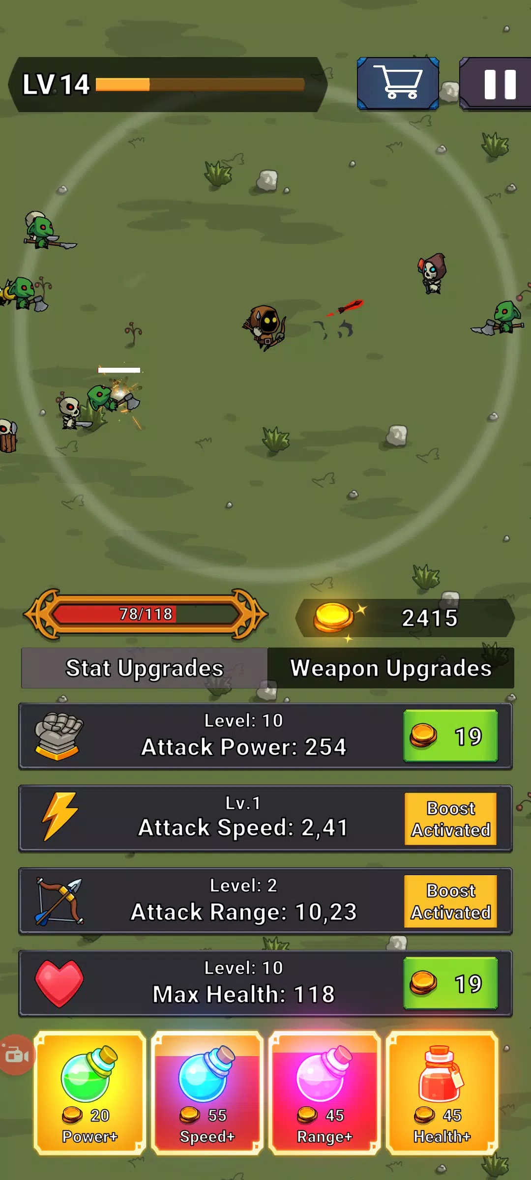 Monster Craze 스크린샷 2