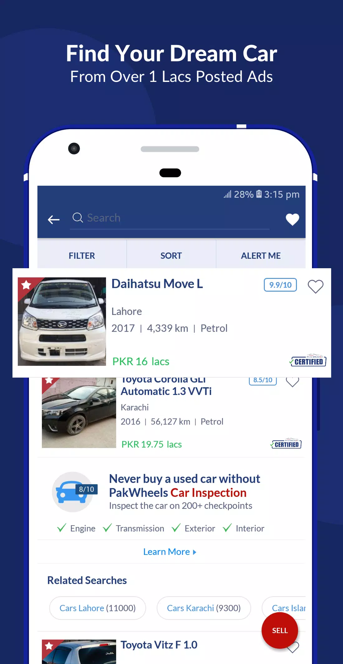 PakWheels 스크린샷 3
