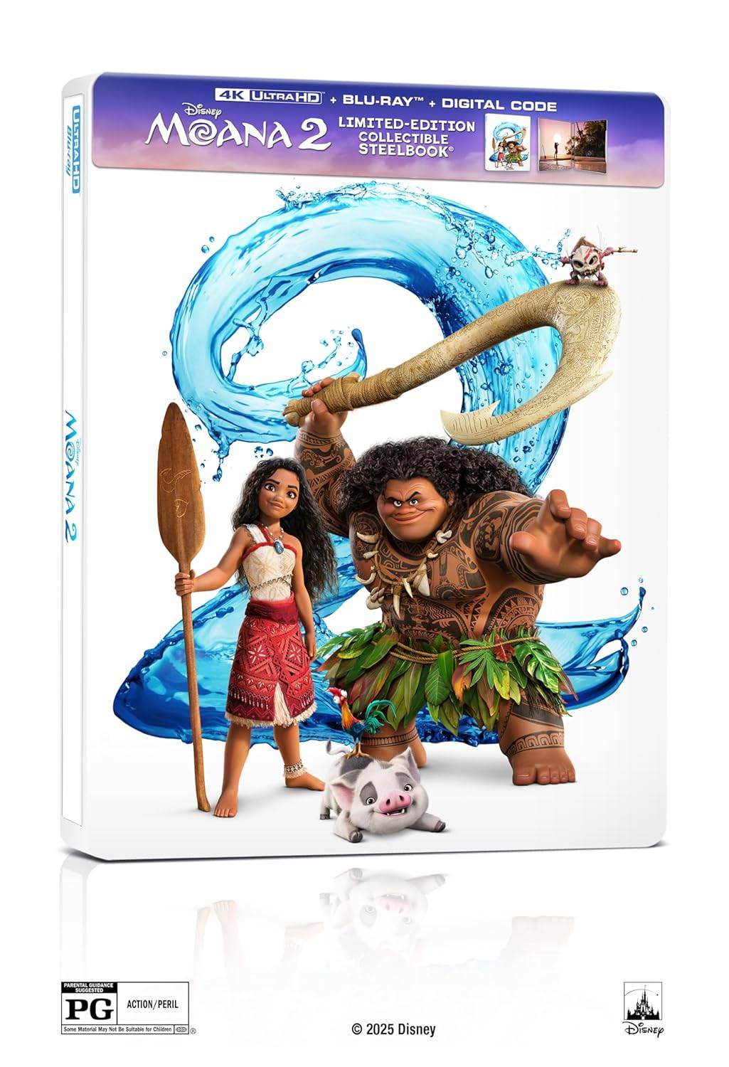 Moana 2 4K Steelbook Preorder Live