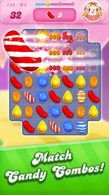 Candy Crush Saga 스크린샷 1