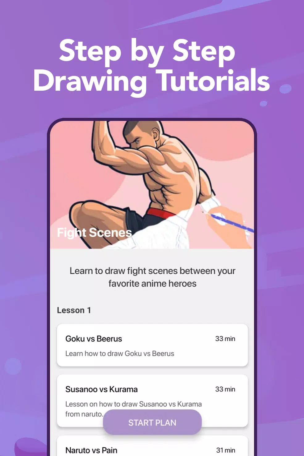 Learn to Draw Anime by Steps 스크린샷 2